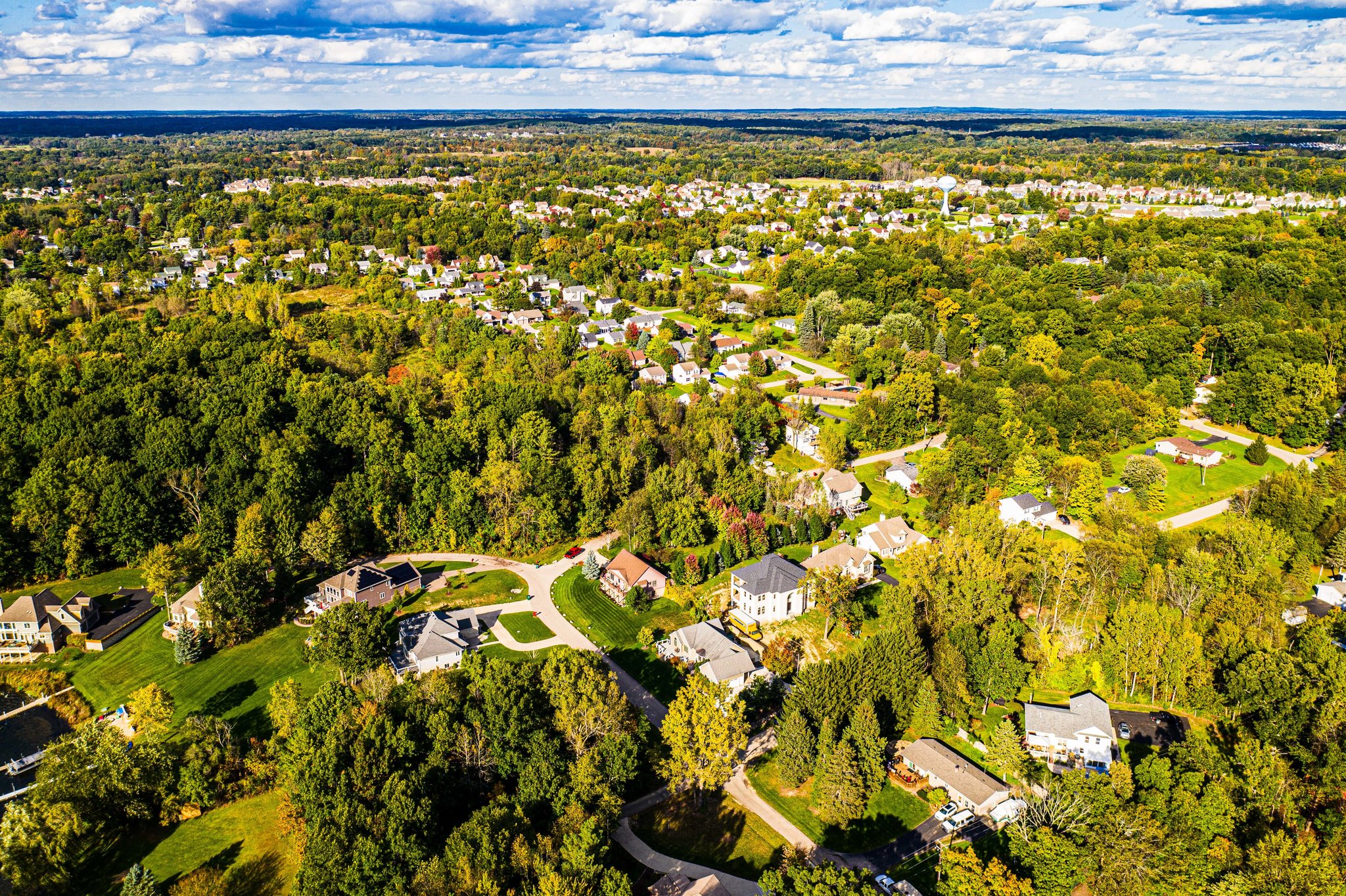 Aerial View of Lakeshore Pointe