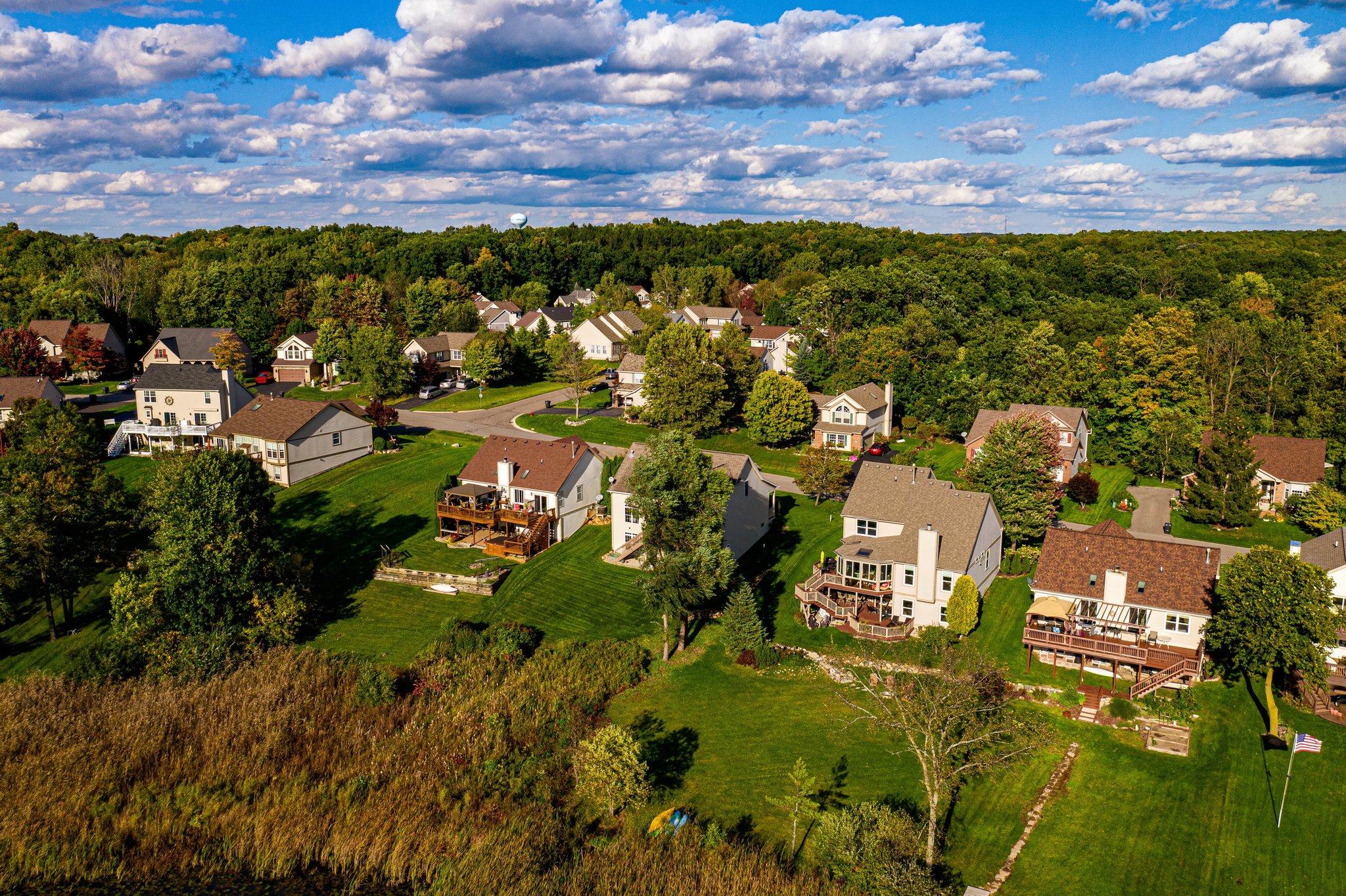 Aerial View of Lakeshore Pointe